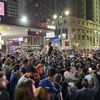 Madison Square Garden Erupts In Joy After Knicks Win Playoff Game
